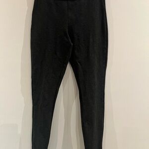 J. Crew grey Pants with elastic waist and zipper on the back.